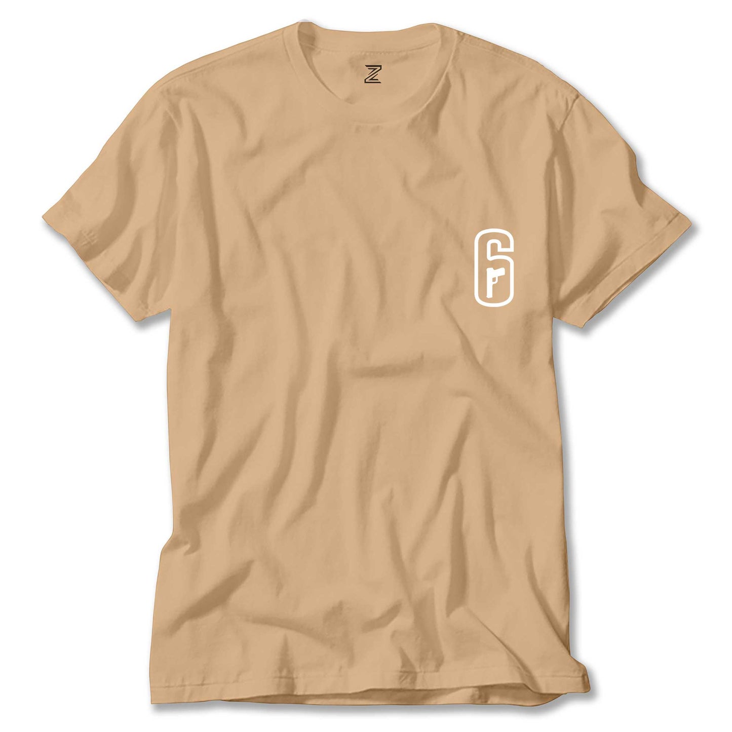 Rainbow Six Amblem White Renkli Tişört