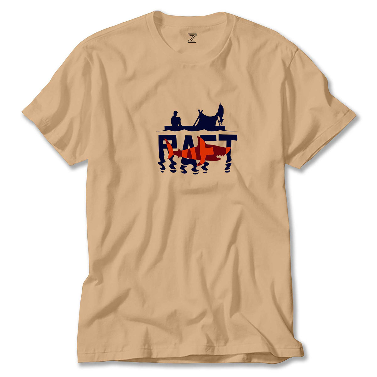 Raft Logo Shark renkli tişört
