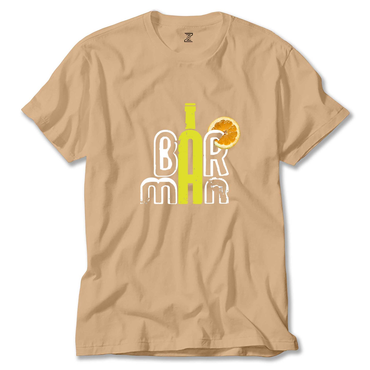 Barman Text Renkli Tişört