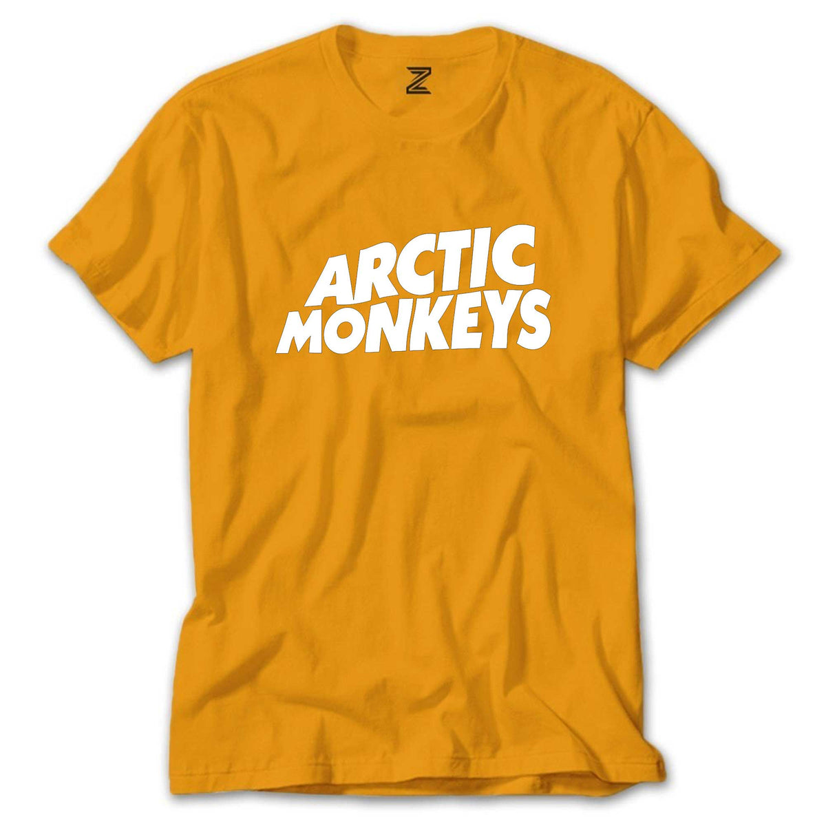 Artic Monkeys White Logo renkli tişört