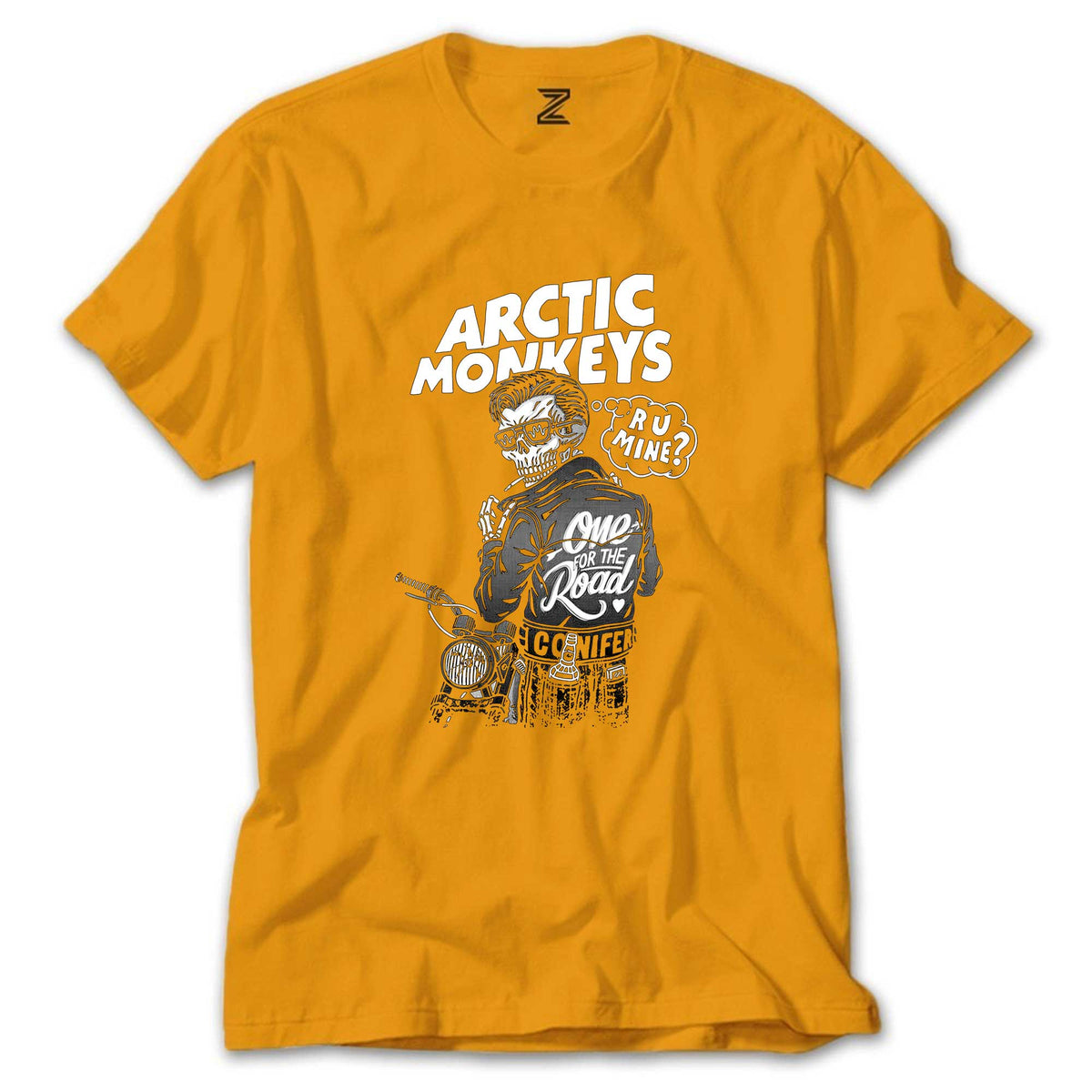 Artic Monkeys Skull Rider renkli tişört