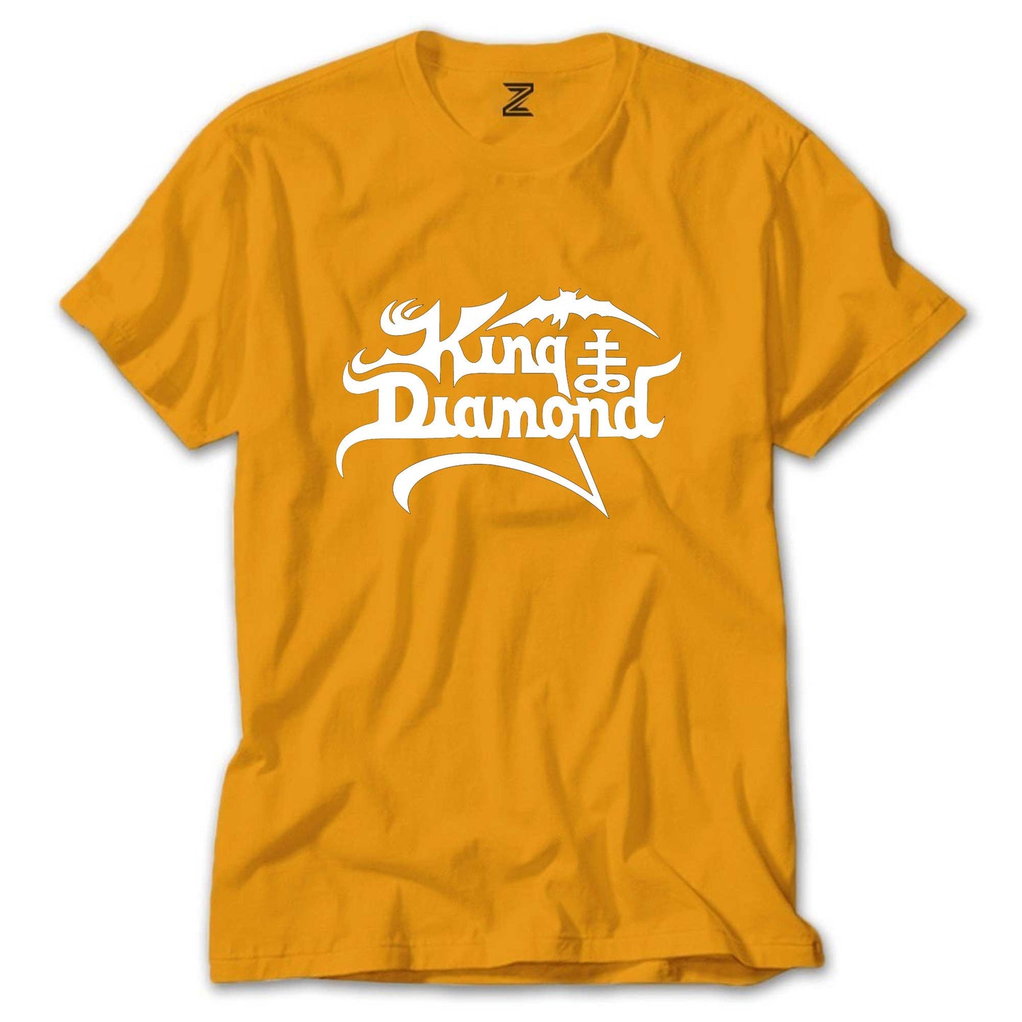 King Diamonds White Logo Renkli Tişört