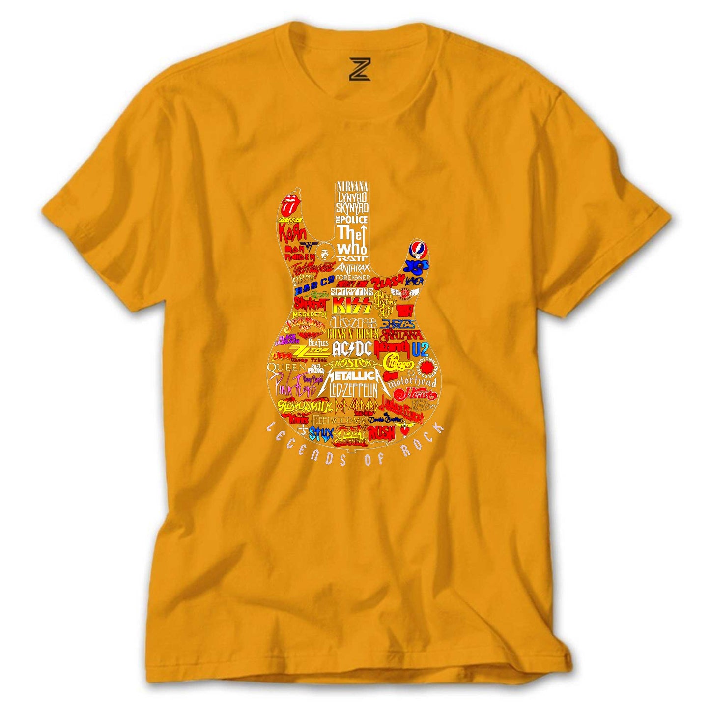 Legends Rock Renkli Tişört