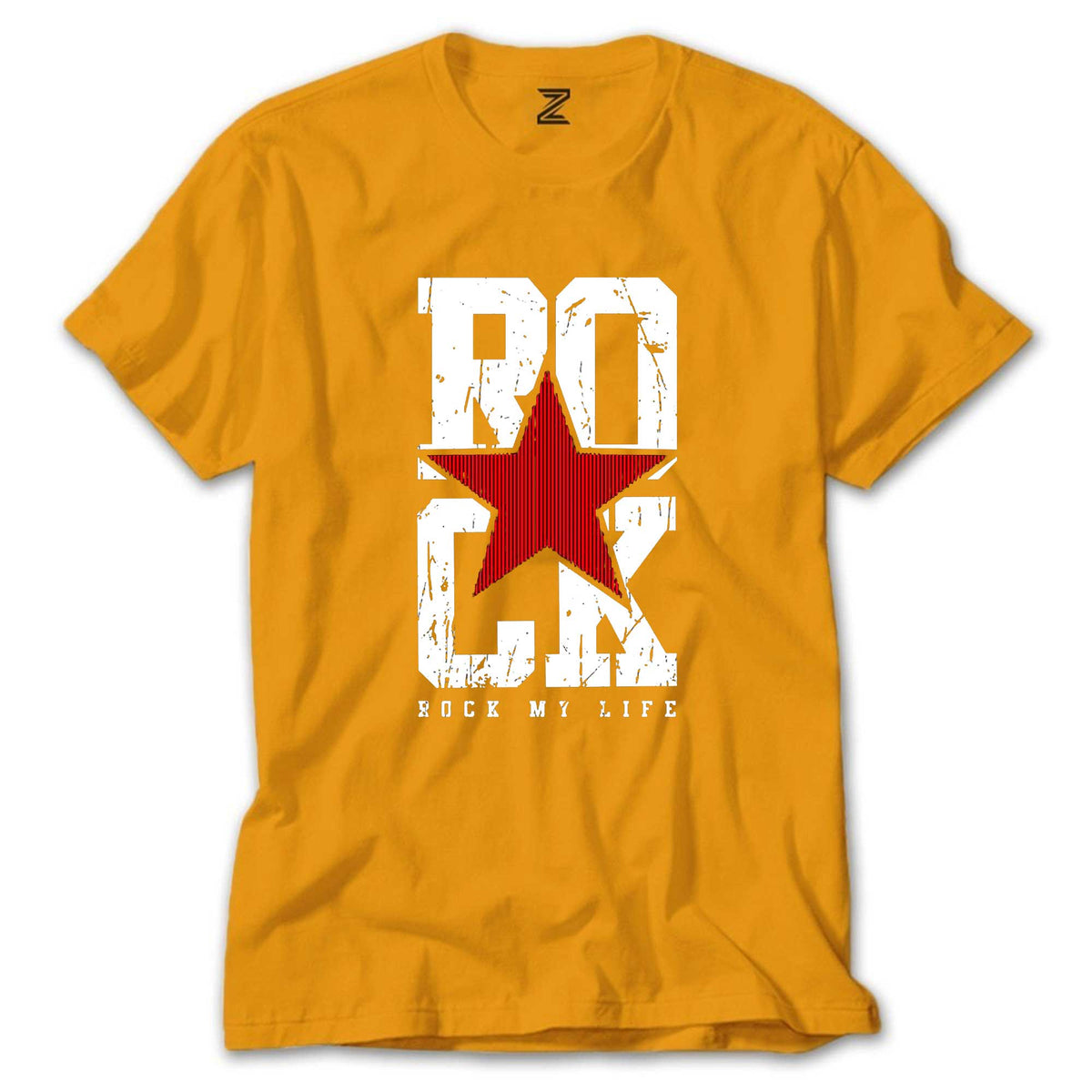 Rock My Life renkli tişört