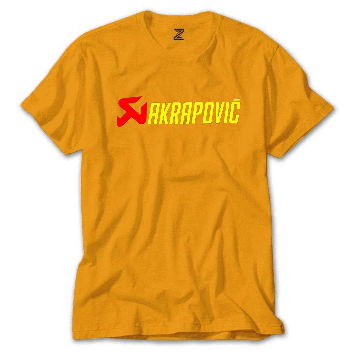 Akrapovic Logo Text Renkli Tişört