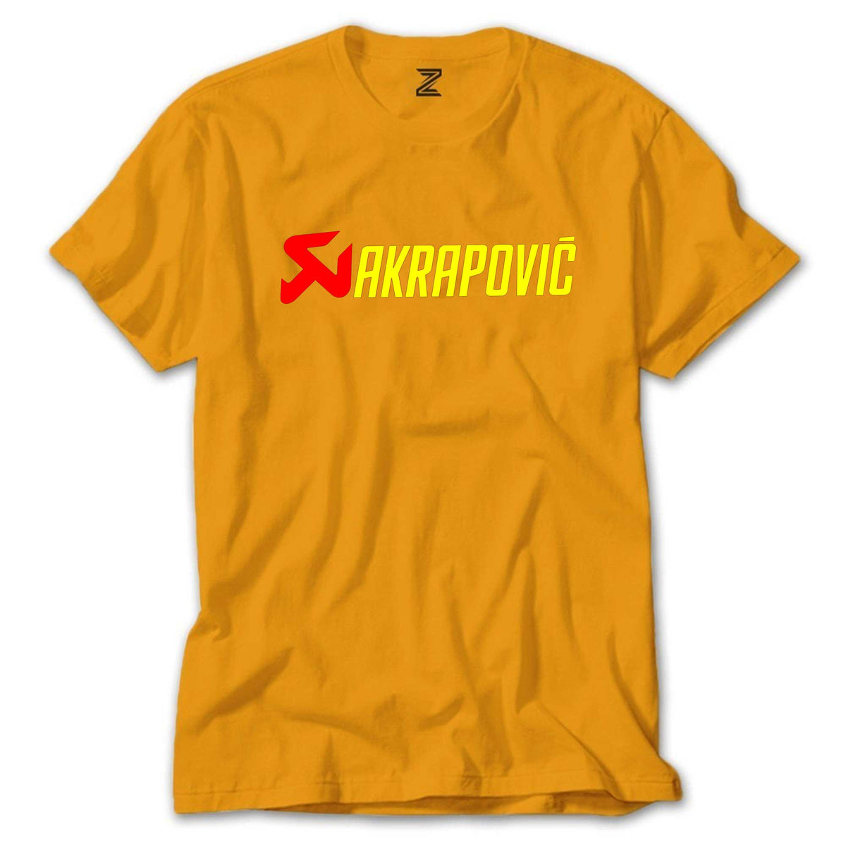 Akrapovic Logo Text renkli tişört