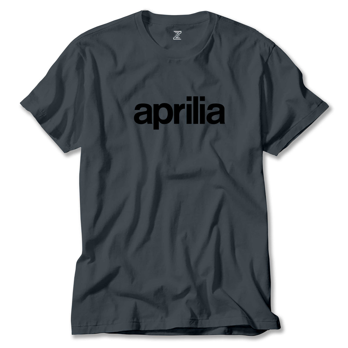 İndirimli Aprilia Text Logo Füme Tişört