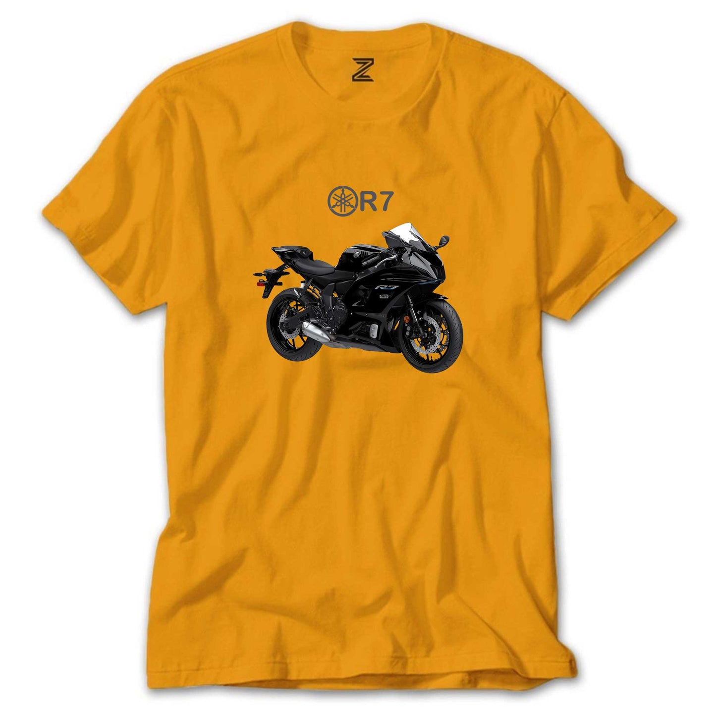 Yamaha R7 Black Renkli Tişört