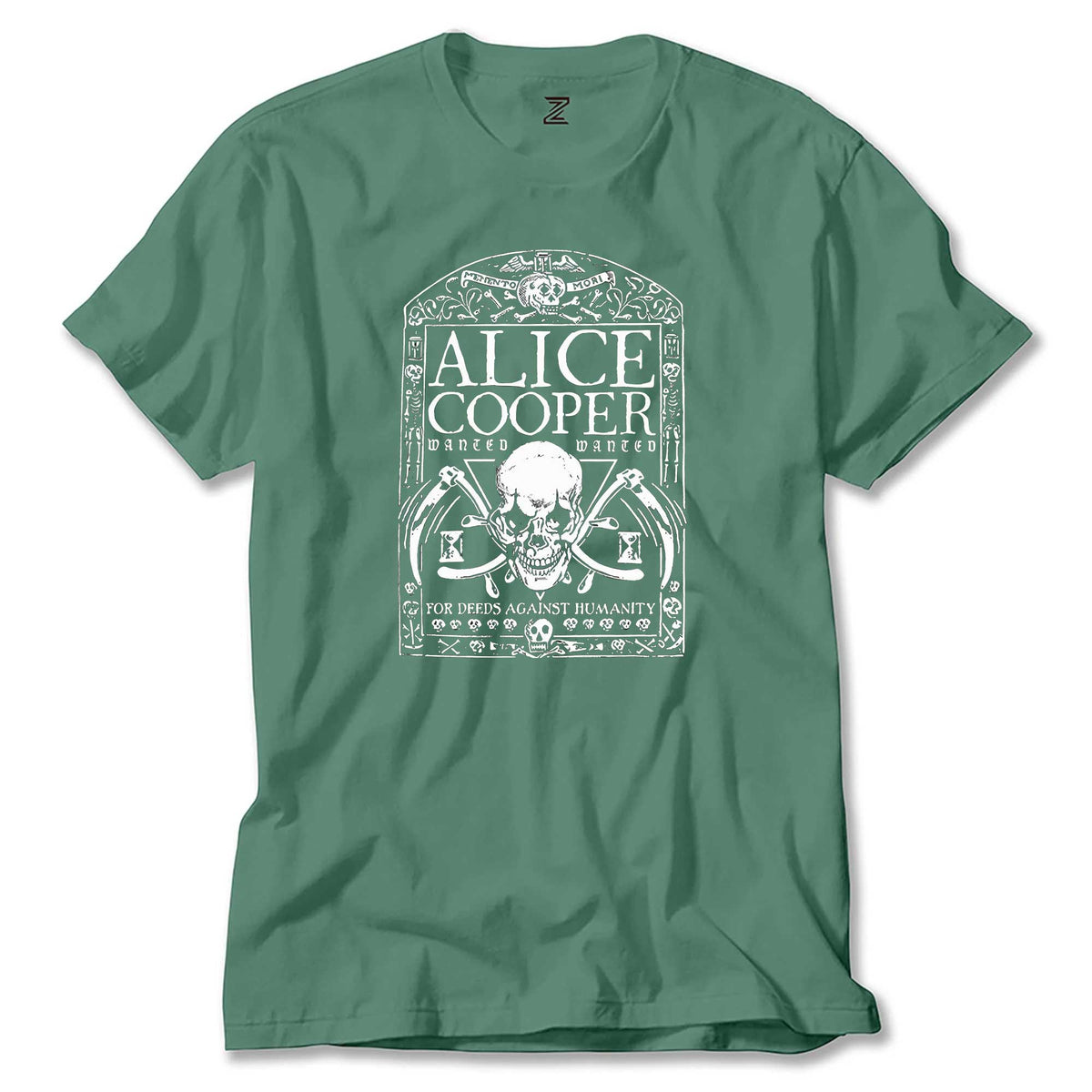 Alice Cooper Memento Mori renkli tişört