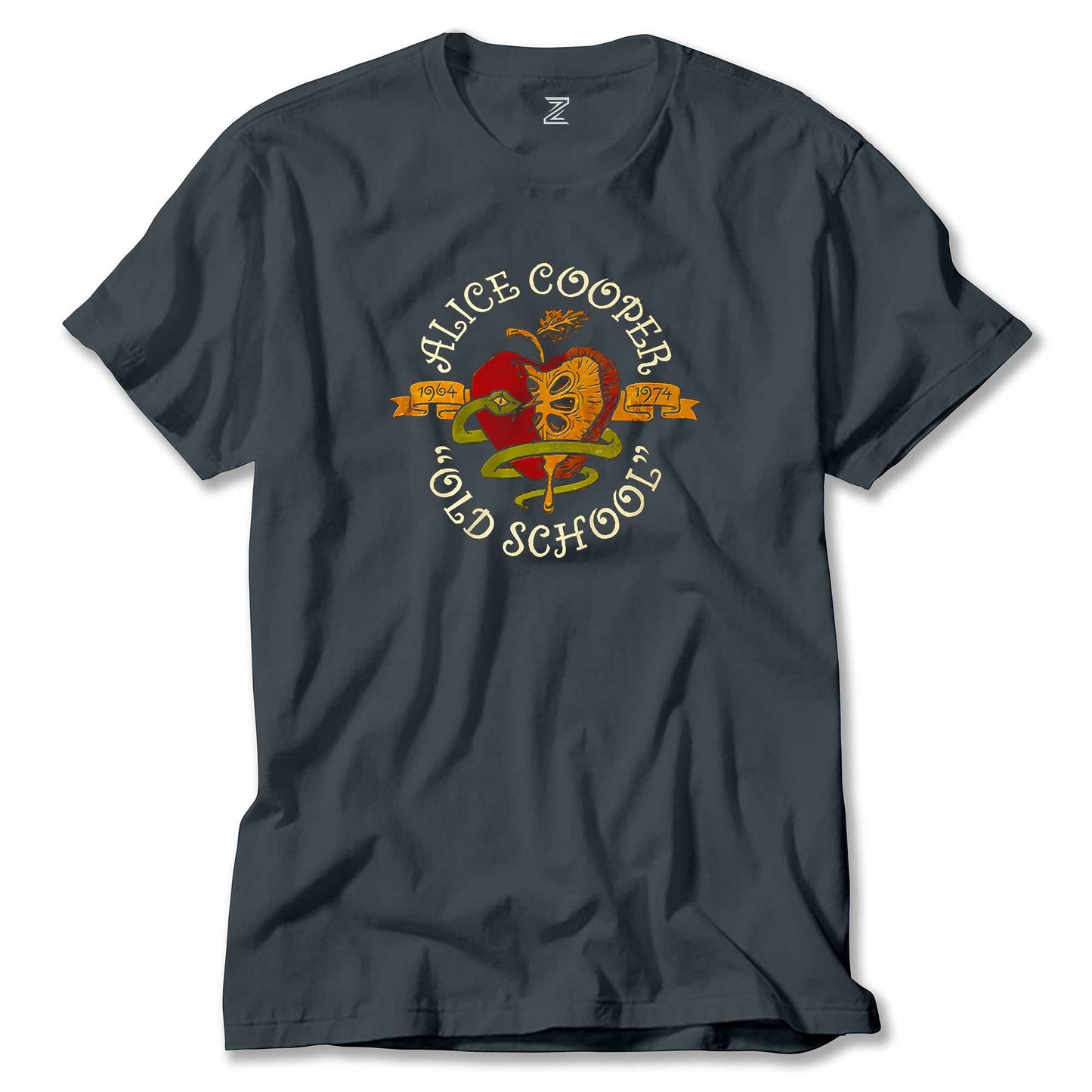 İndirimli Alice Cooper Old School Füme Tişört