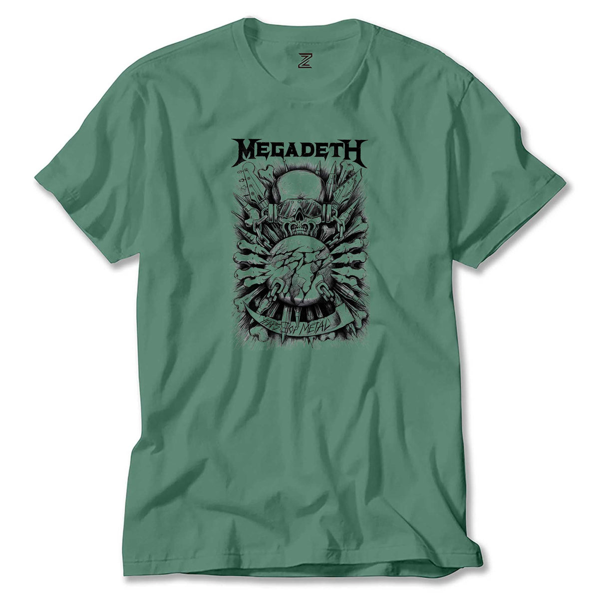 Megadeth Years Of Metal renkli tişört