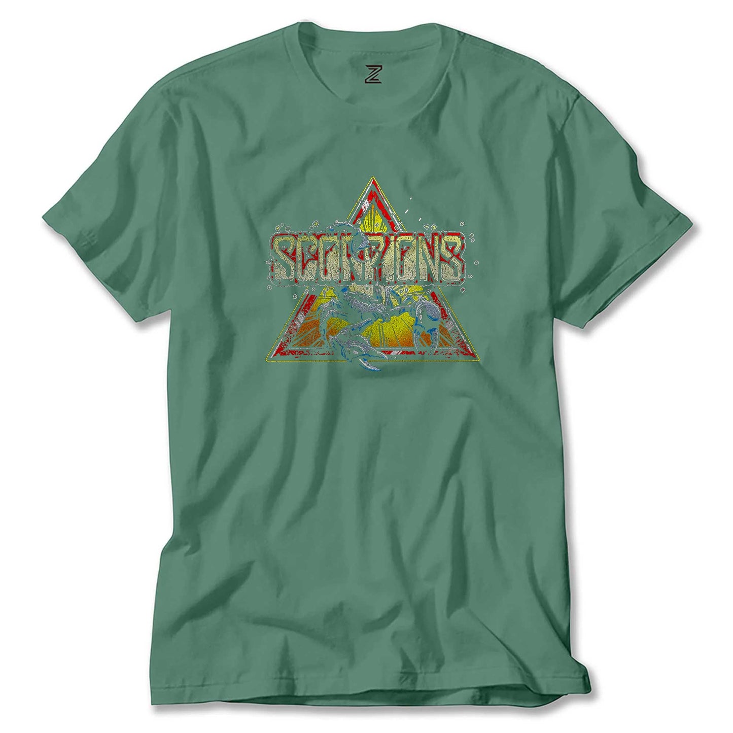 Scorpions Triangle Renkli Tişört