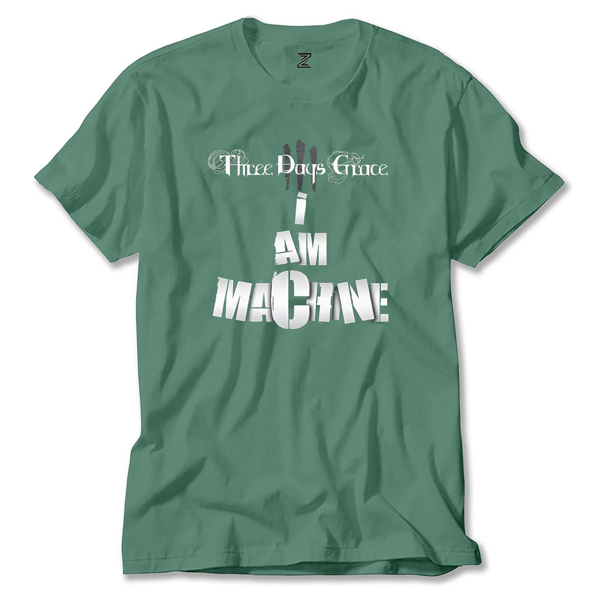 Three Days Grace I AM MACHINE renkli tişört