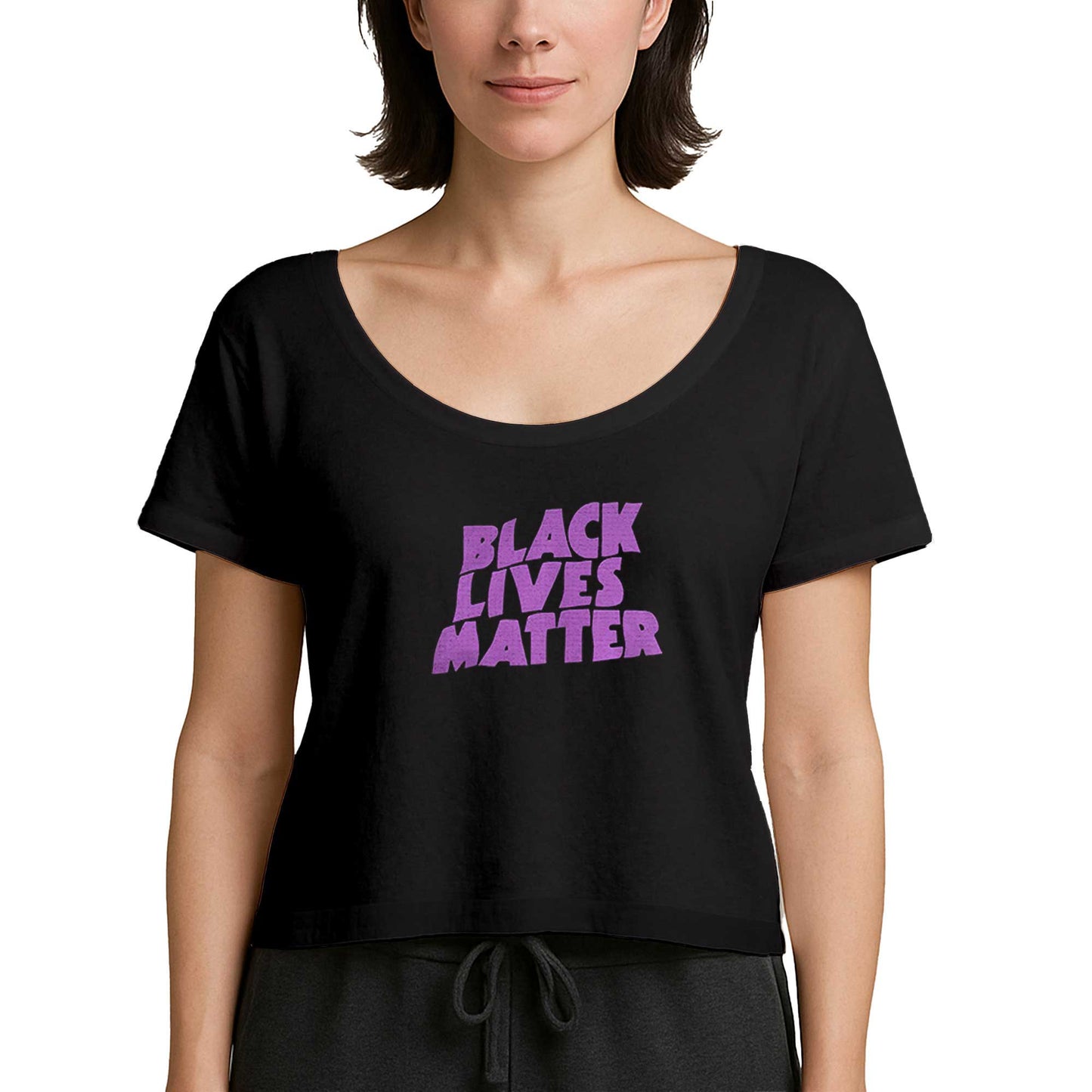 Black Sabbath Black Lives Matter Siyah Kadın Tişört