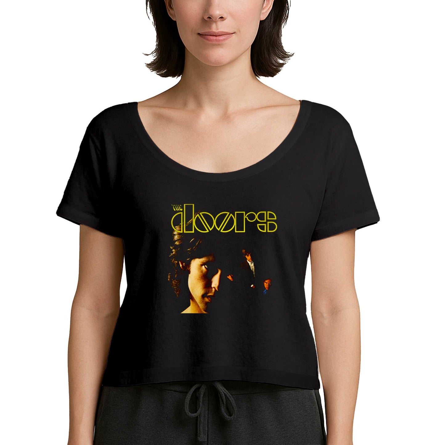 The Doors The Doors Siyah Kadın Tişört