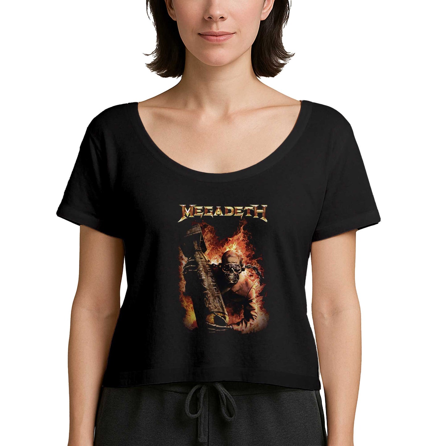 Megadeth Arsenal of Siyah Kadın Tişört