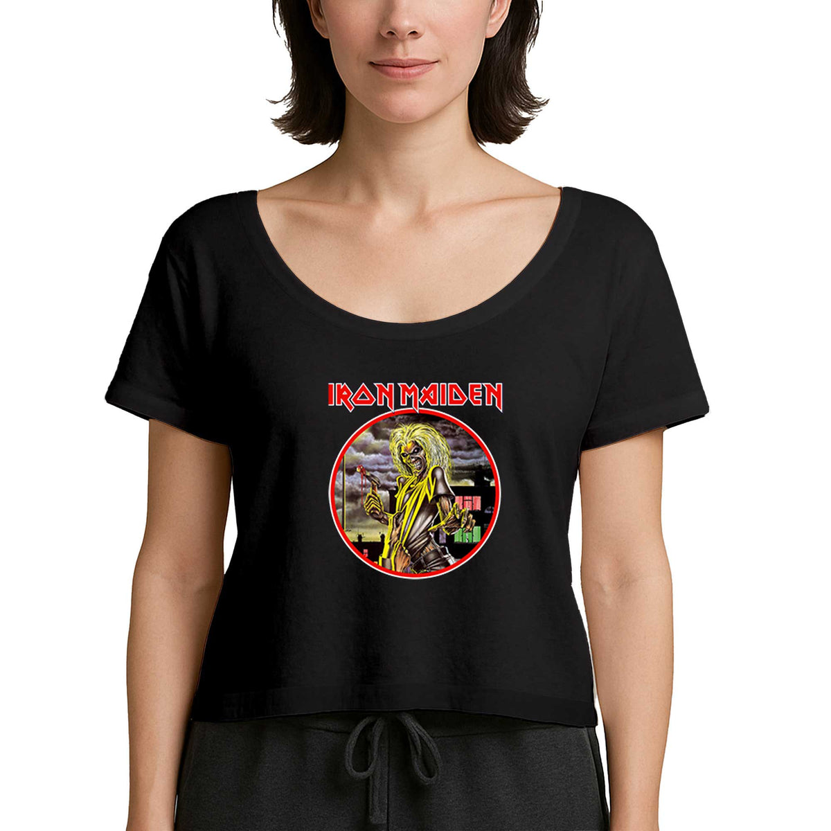Iron Maiden Killers Siyah Kadın Tişört