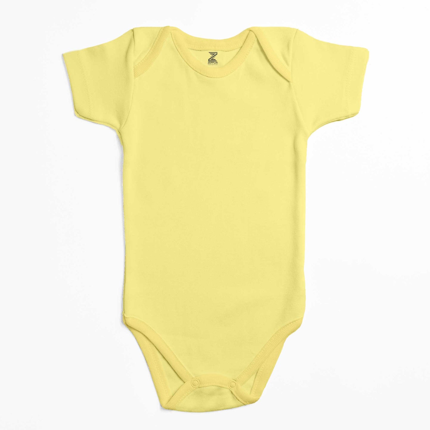 Basic Renkli Bebek Body Zıbın (Baskısız)