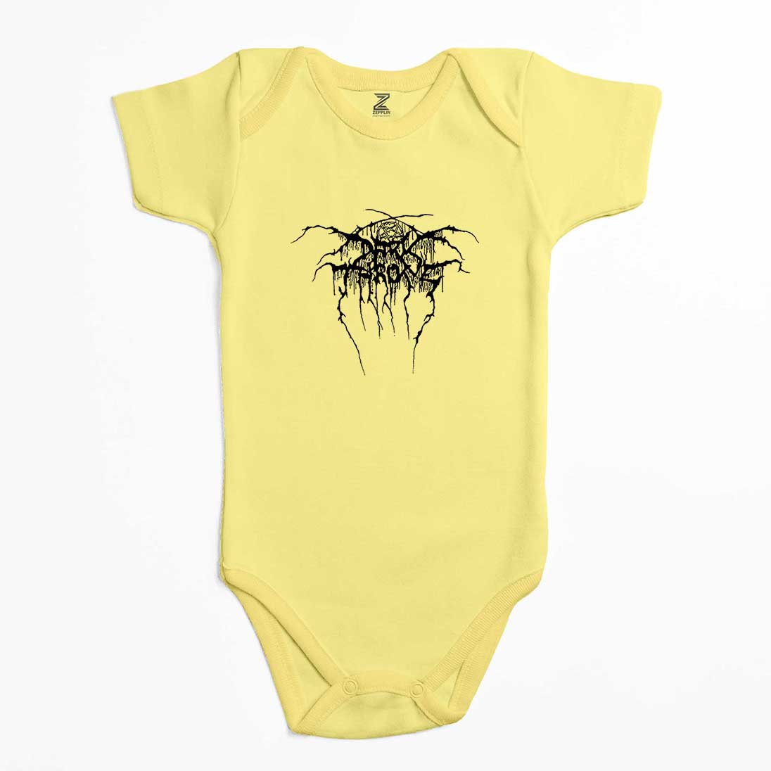Darkthrone Logo2 Renkli Bebek Body Zıbın