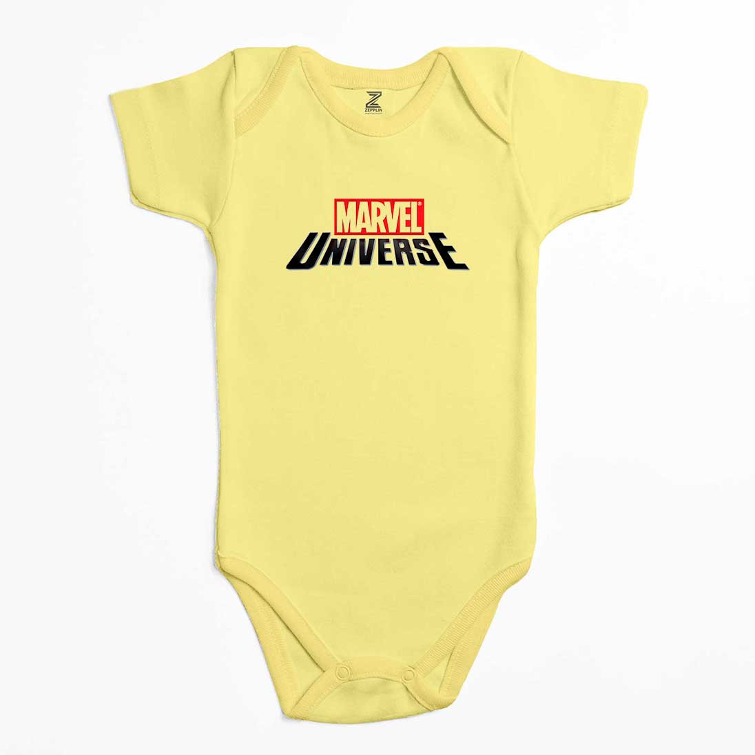 Marvel Universe Logo Renkli Bebek Body Zıbın