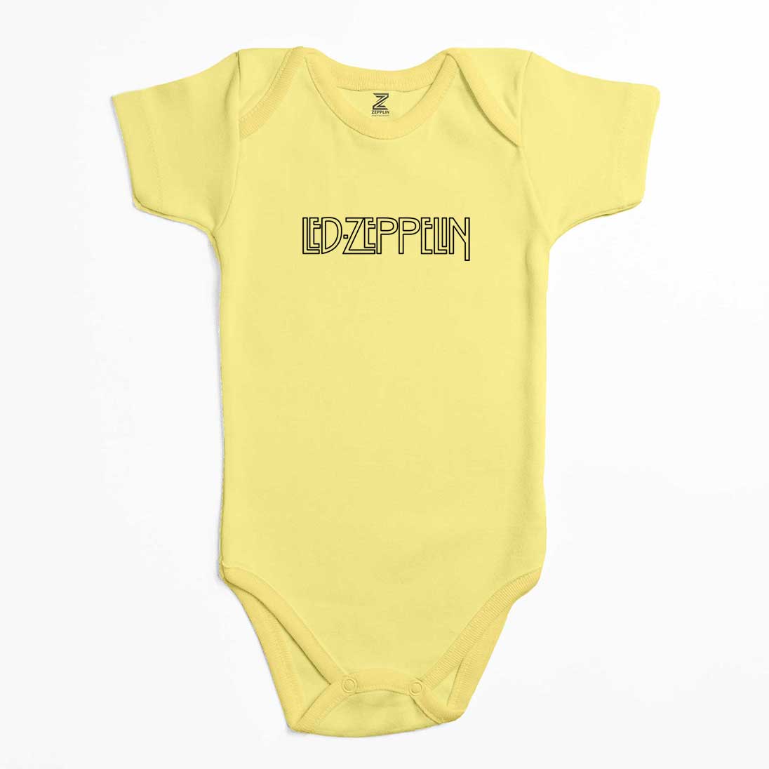 Led Zeppelin Logo 2 Renkli Bebek Body Zıbın