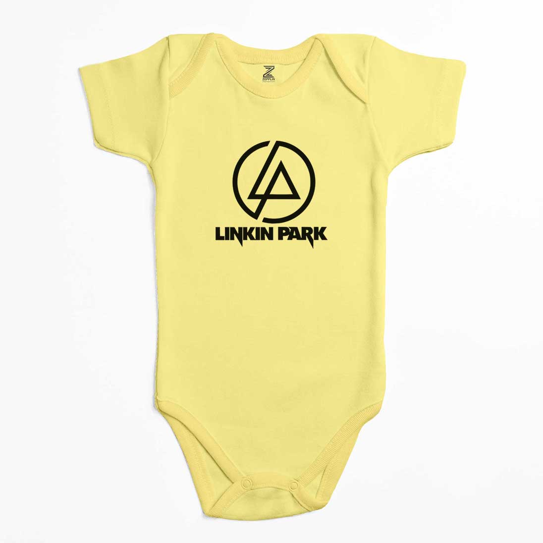 Linkin Park Logo Renkli Bebek Body Zıbın