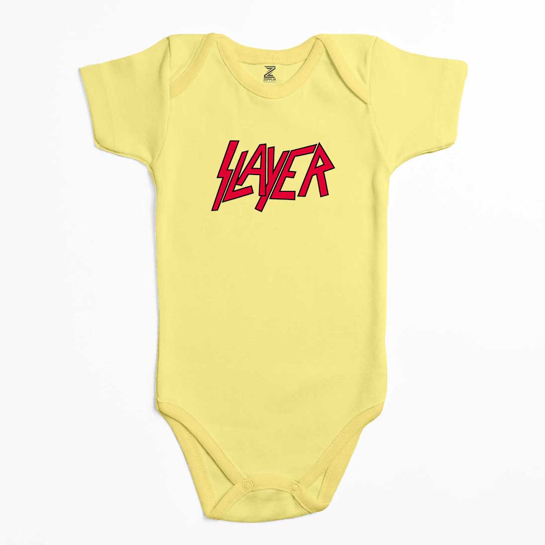 Slayer Logo Classic Renkli Bebek Body Zıbın
