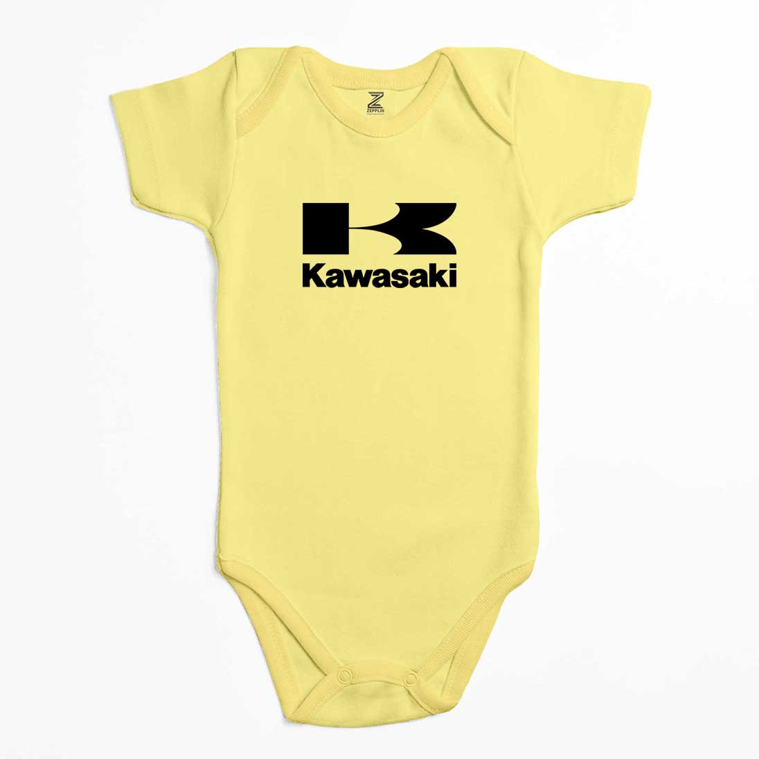 Kawasaki Logo Renkli Bebek Body Zıbın
