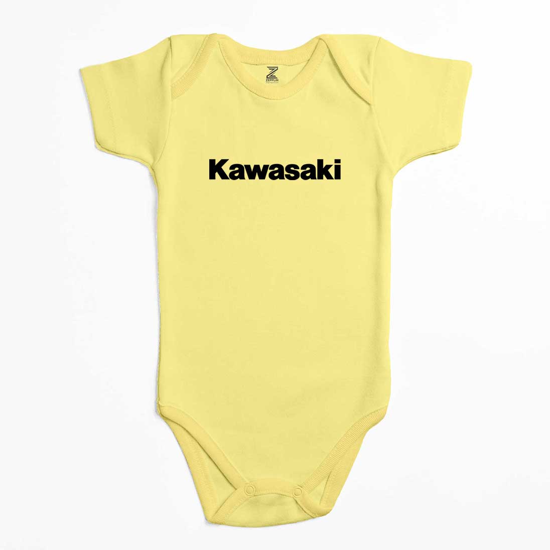 Kawasaki Logo Type Renkli Bebek Body Zıbın