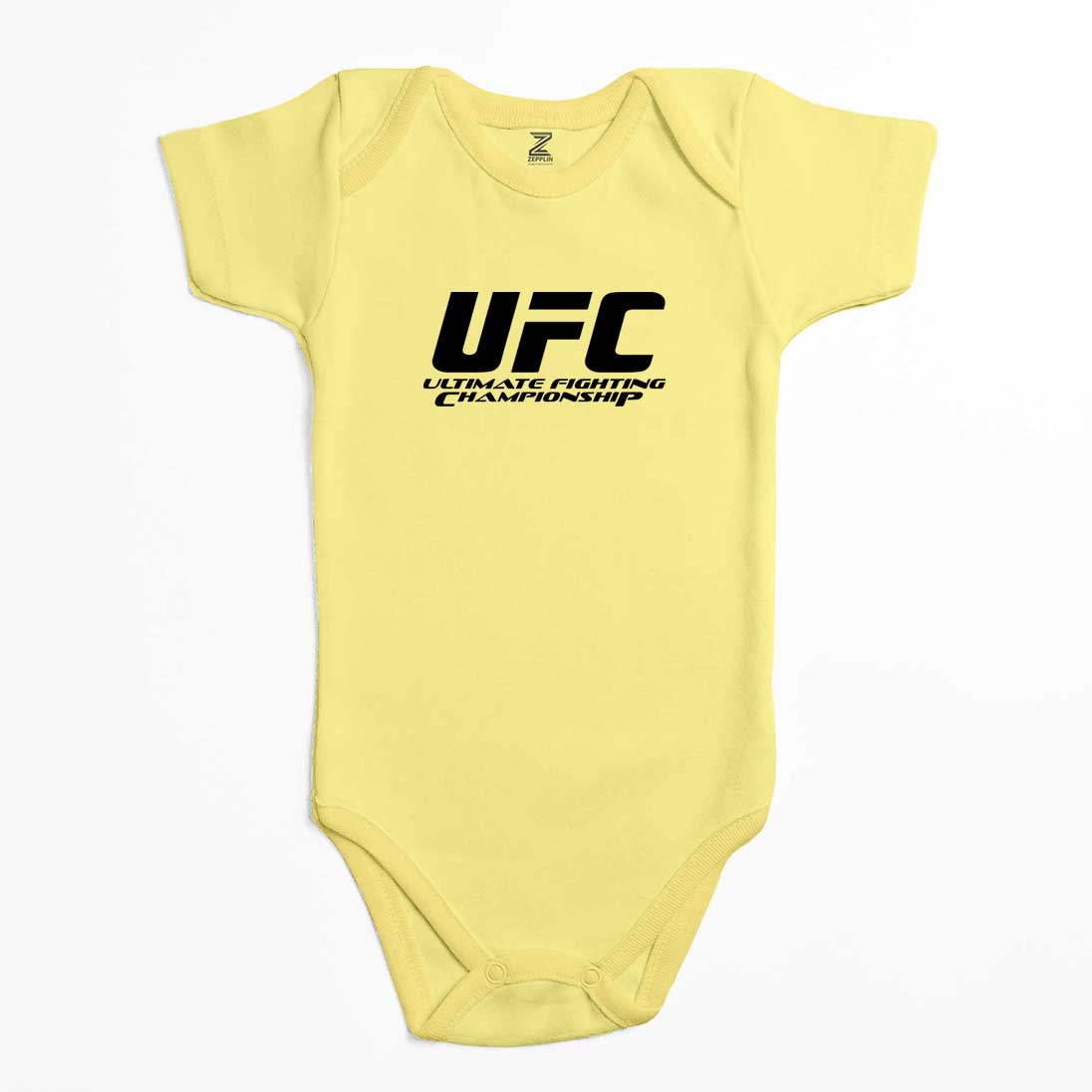 UFC LOGO Ultimate Championship Renkli Bebek Body Zıbın