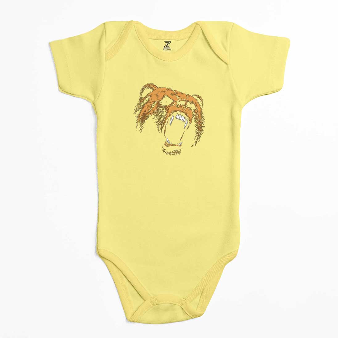 Grizzly Bear Renkli Bebek Body Zıbın
