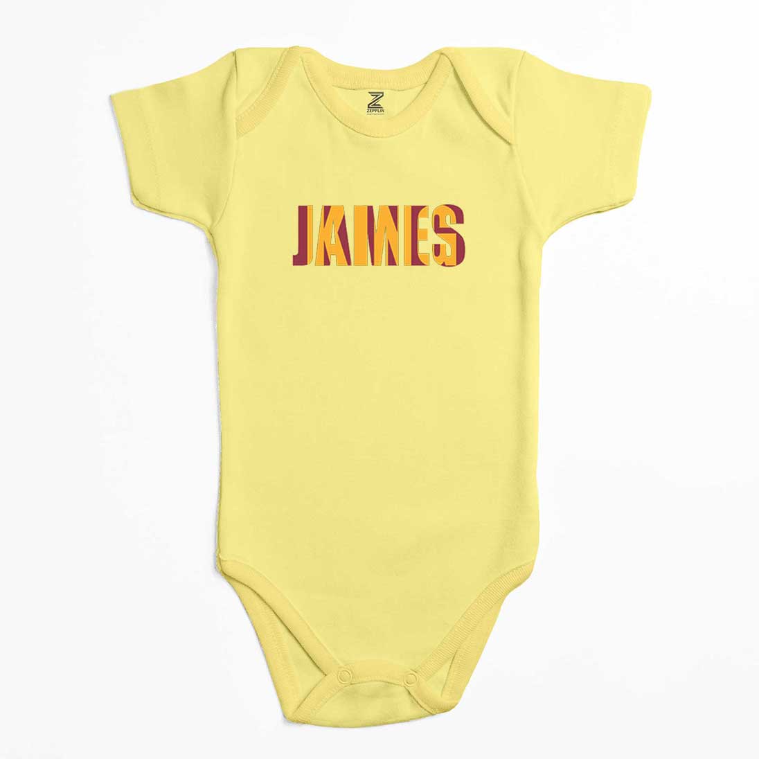 Lebron James Yazı Renkli Bebek Body Zıbın