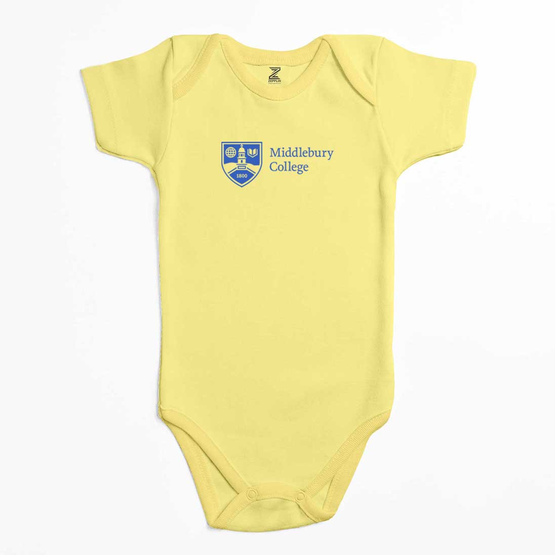 Middlebury College Logo Renkli Bebek Body Zıbın