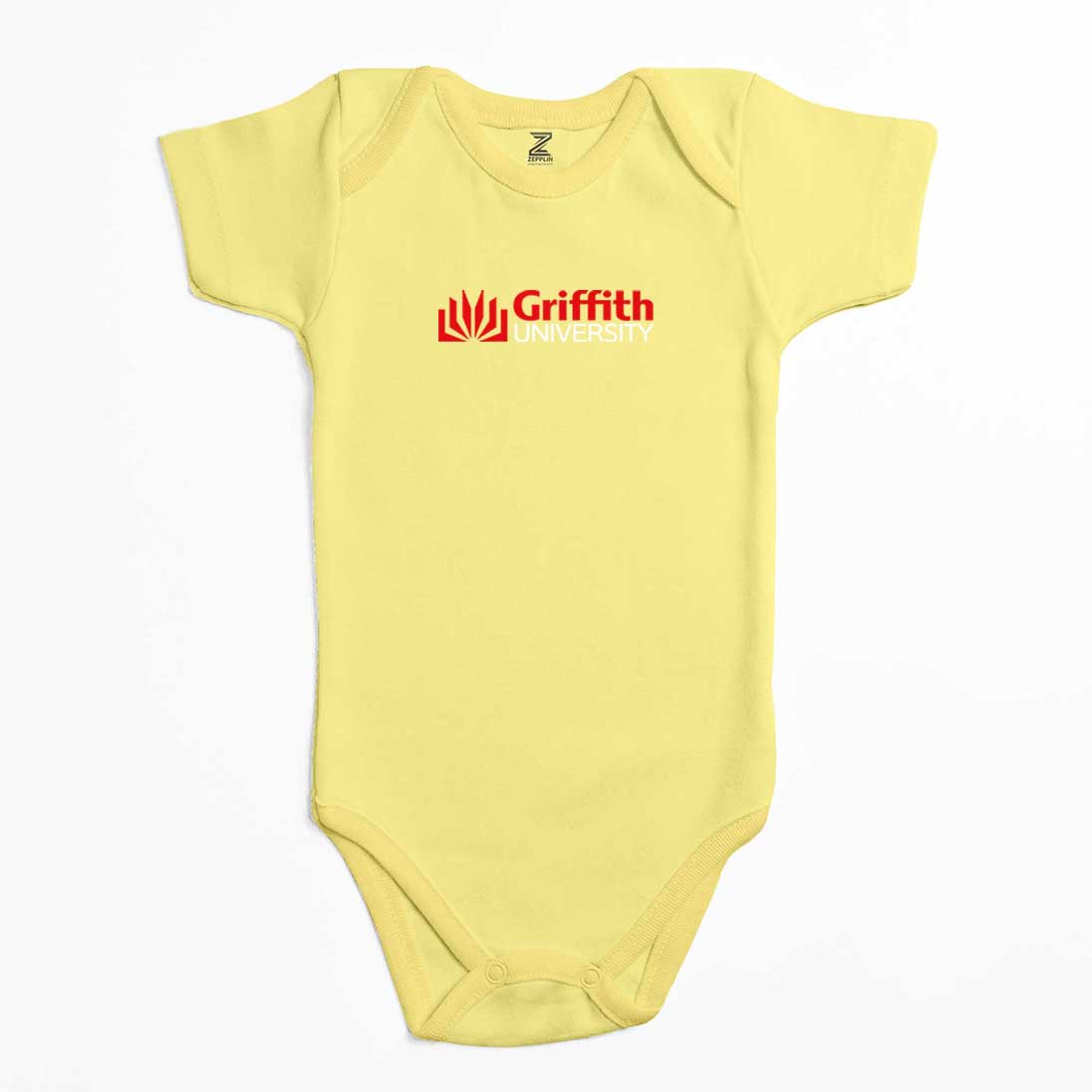Griffith University Red Logo Renkli Bebek Body Zıbın