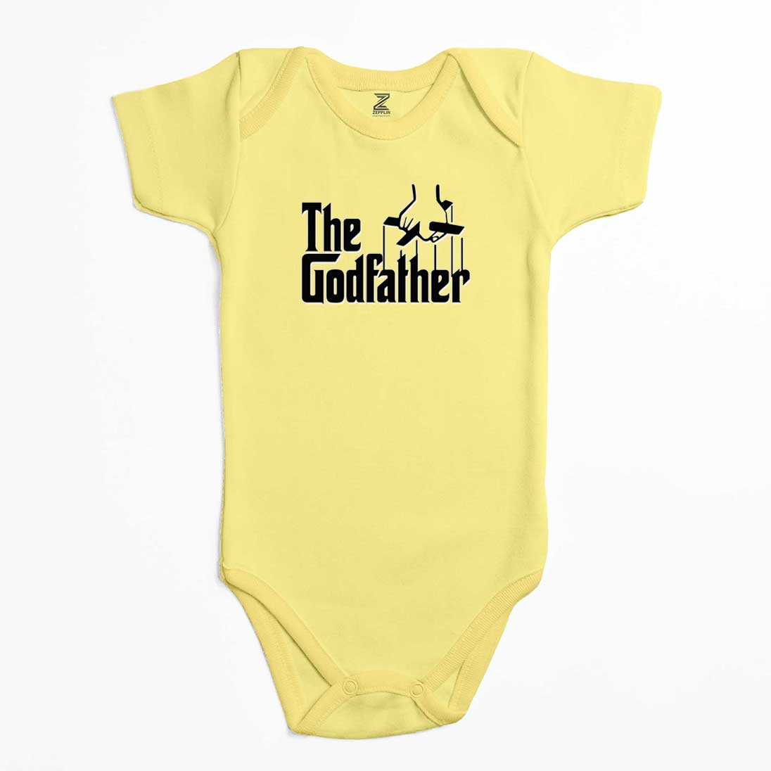 The Godfather Black Text Renkli Bebek Body Zıbın