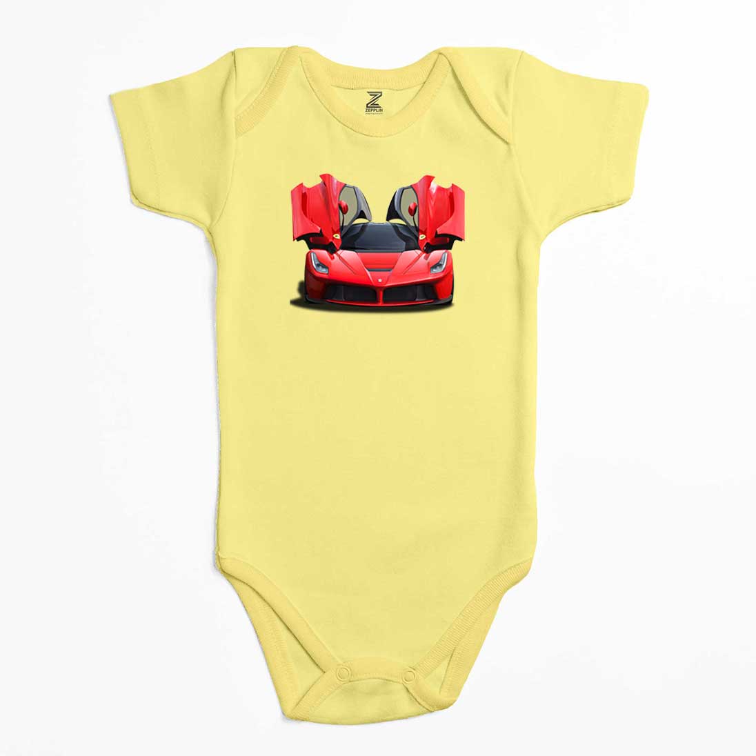 Ferrari 458 Renkli Bebek Body Zıbın