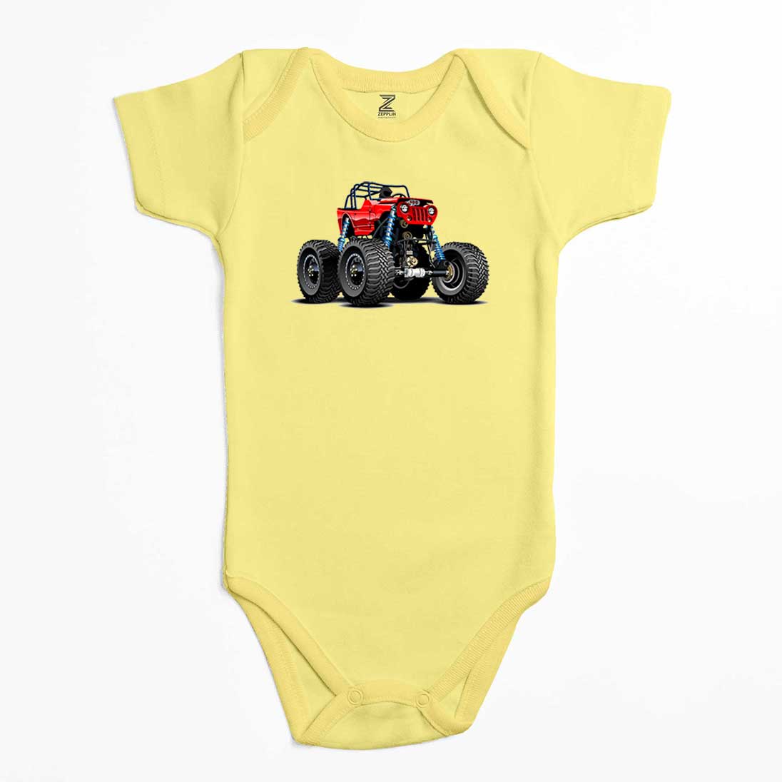 Jeep Canavar kamyon Renkli Bebek Body Zıbın