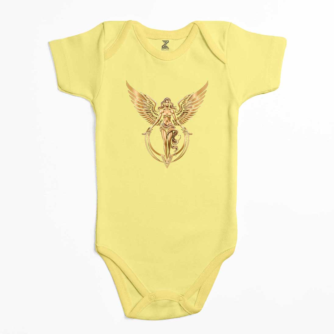 Gold Angel Renkli Bebek Body Zıbın