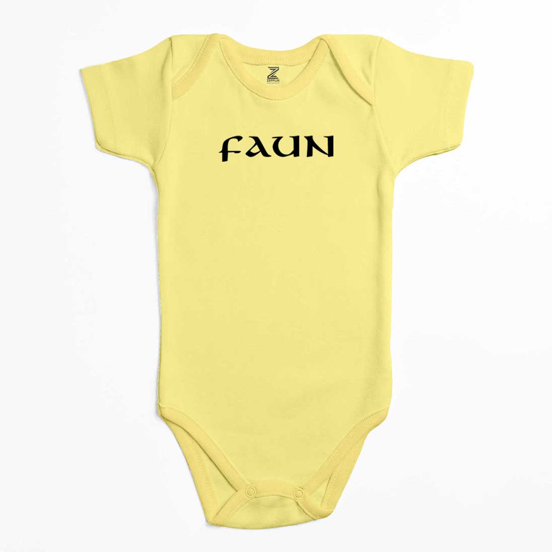 Faun Logo Renkli Bebek Body Zıbın