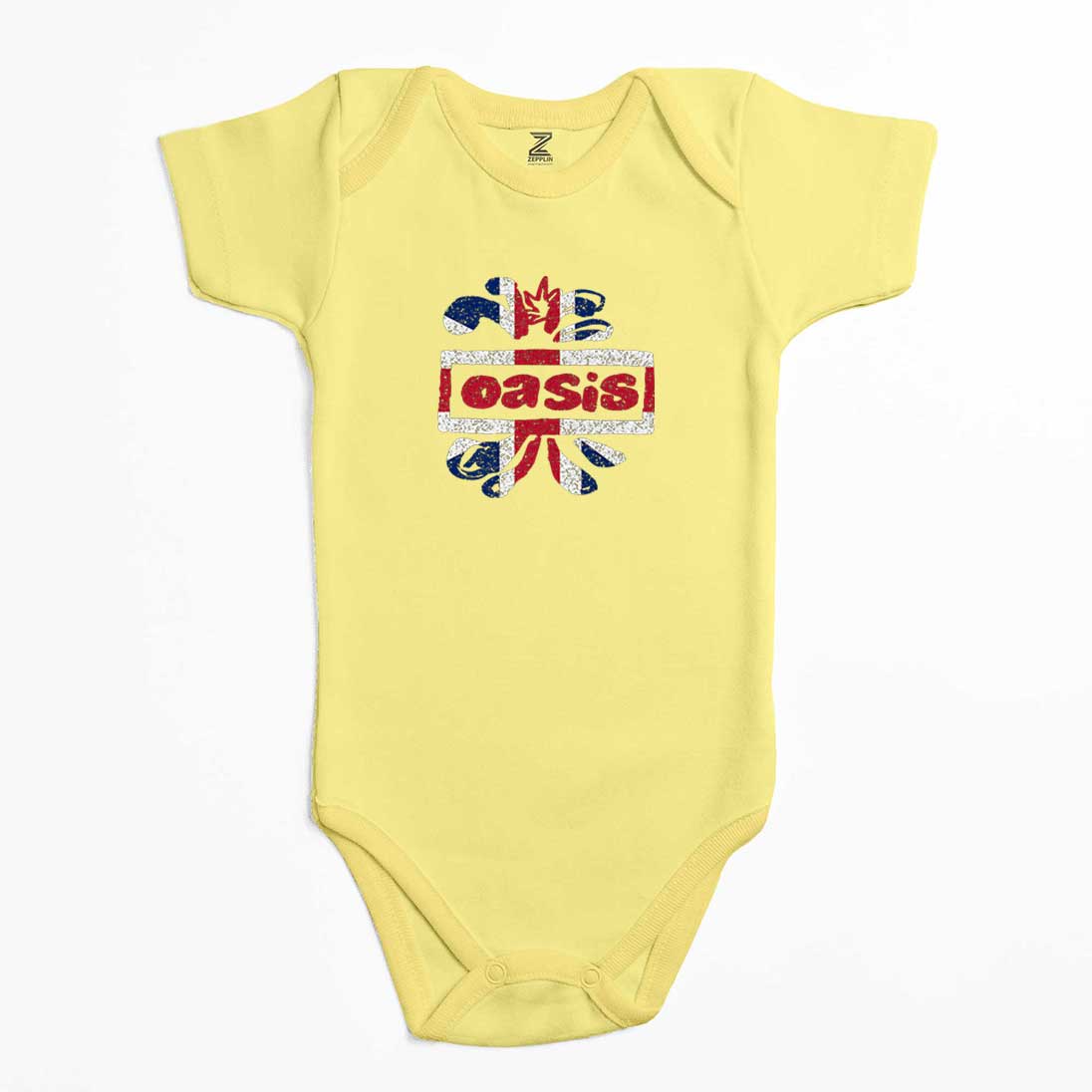 Oasis Logo Renkli Bebek Body Zıbın