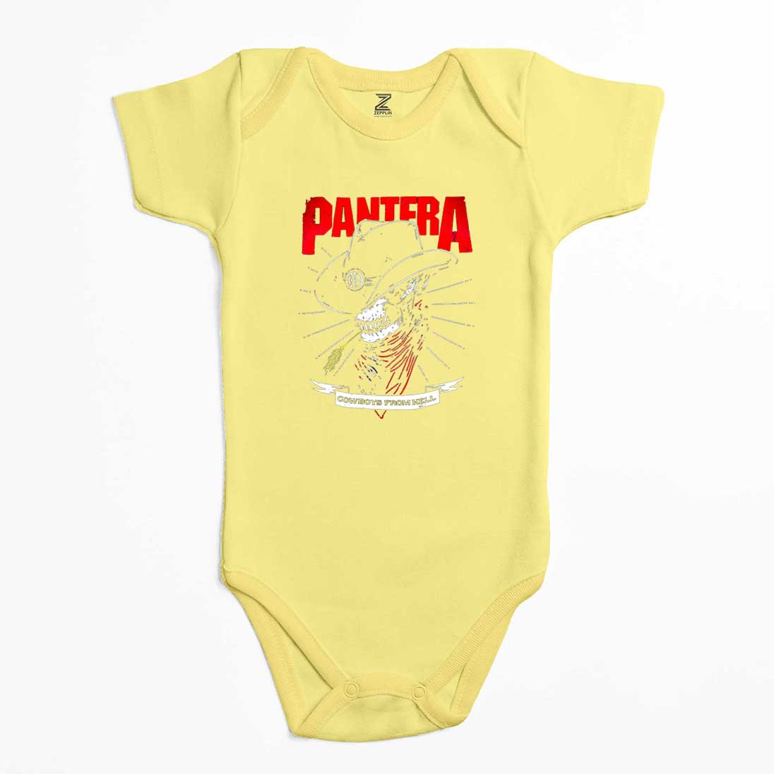 Pantera Cowboys Renkli Bebek Body Zıbın