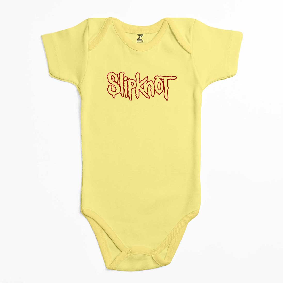 Slipknot Text Renkli Bebek Body Zıbın