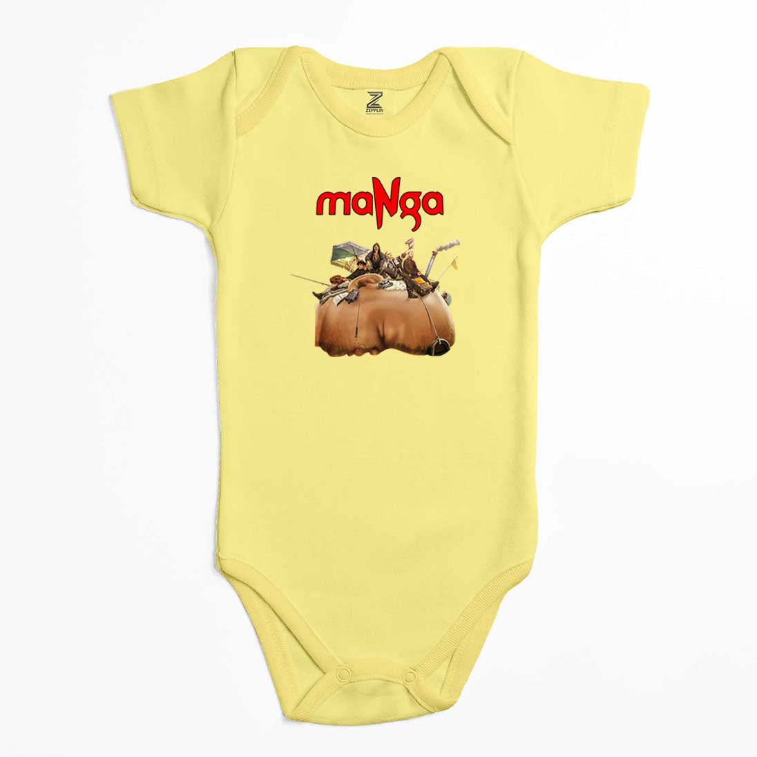 MaNga Antroposen Renkli Bebek Body Zıbın