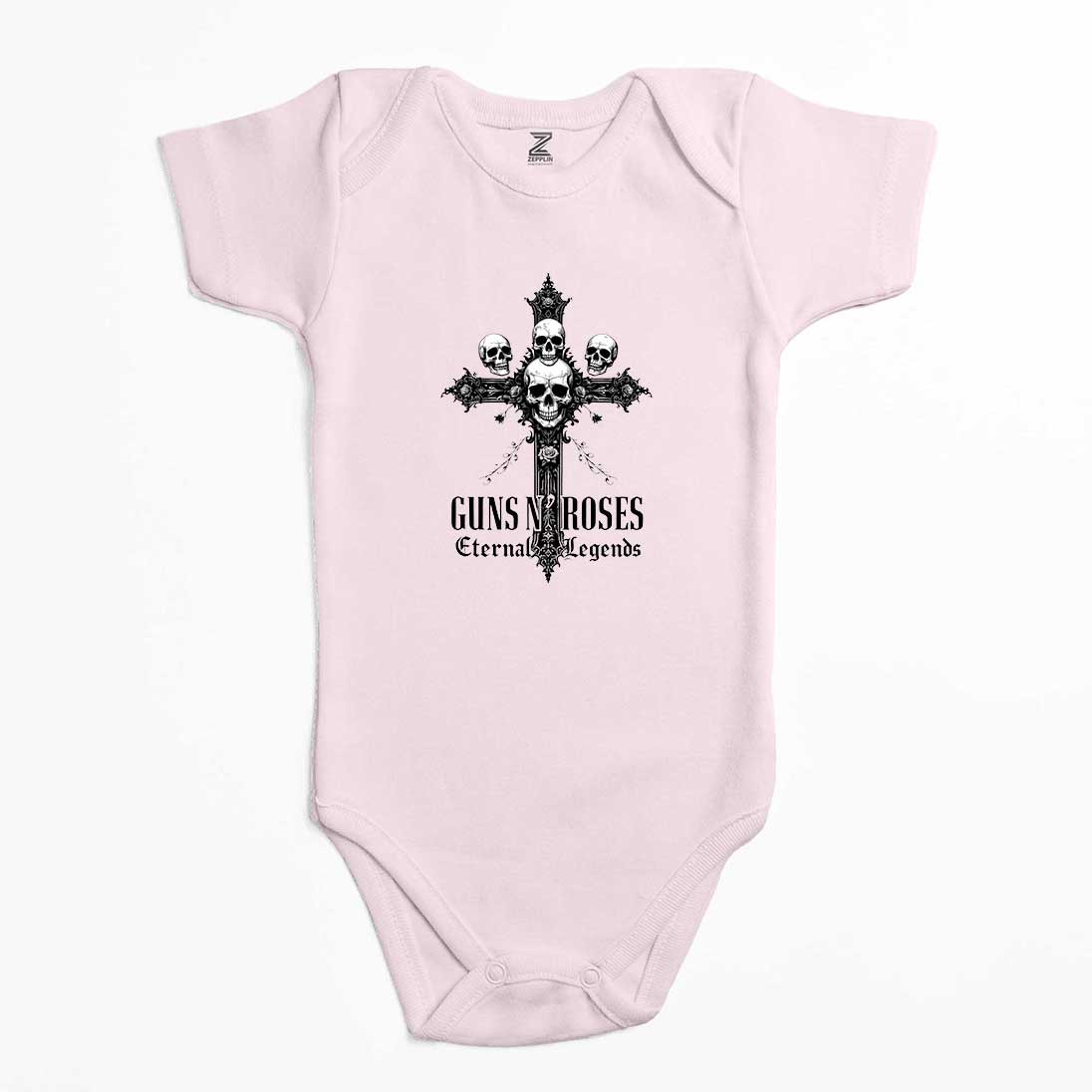 Guns N Roses Eternal Legends Renkli Bebek Body Zıbın