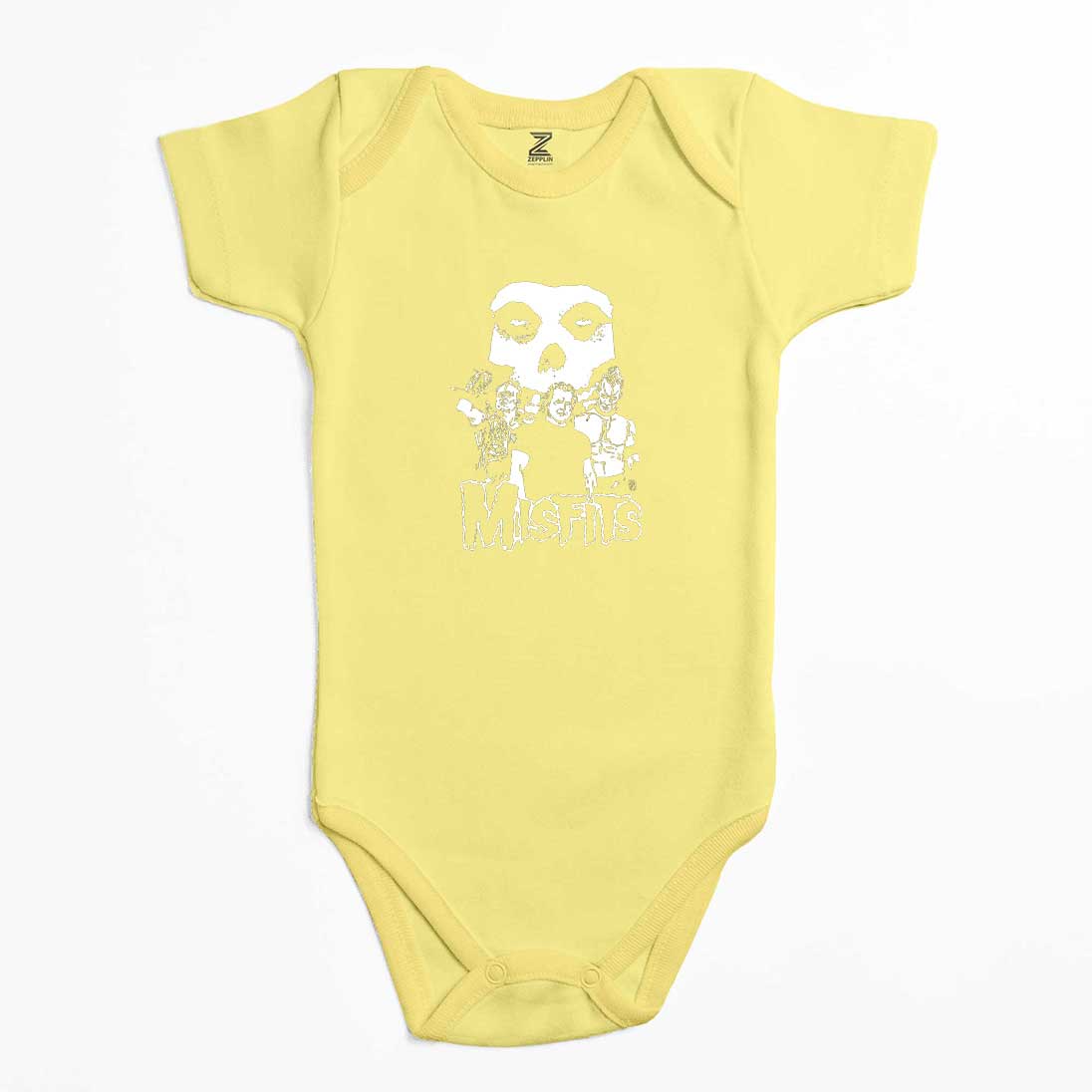 Misfits Grup Logo Renkli Bebek Body Zıbın