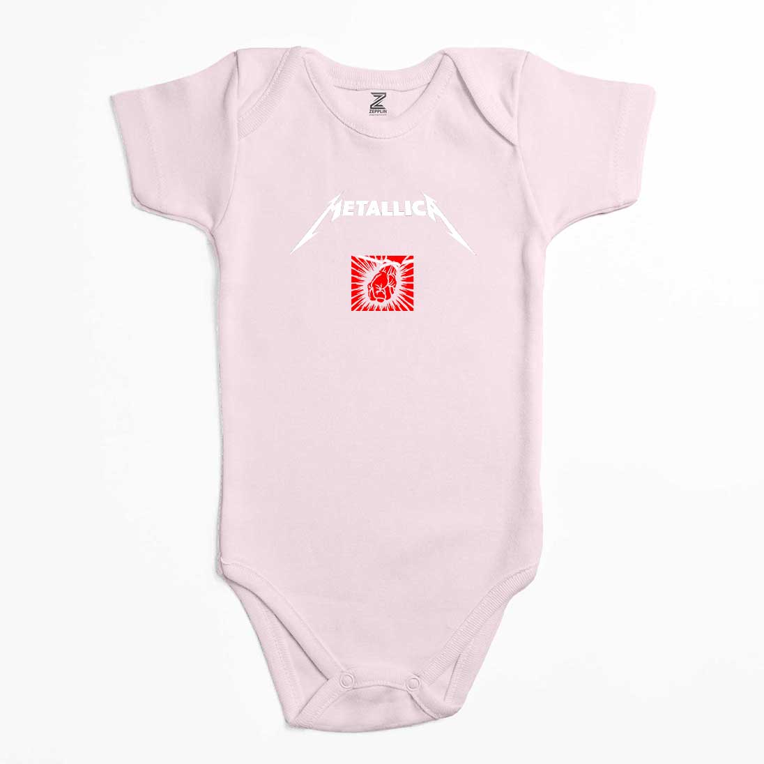 Metallica St.Anger Renkli Bebek Body Zıbın