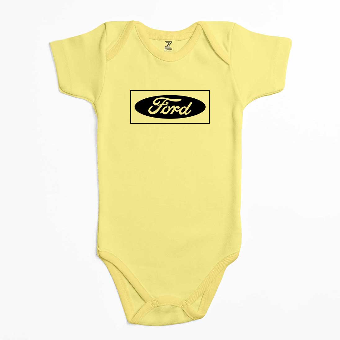 Ford Logo Black Renkli Bebek Body Zıbın