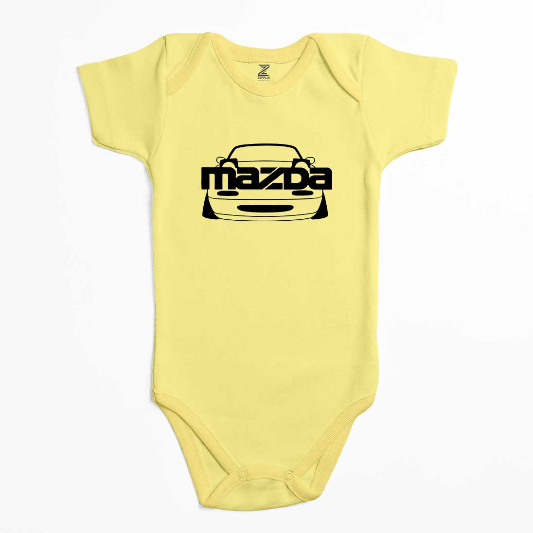 Mazda RX-7 Text Car Renkli Bebek Body Zıbın