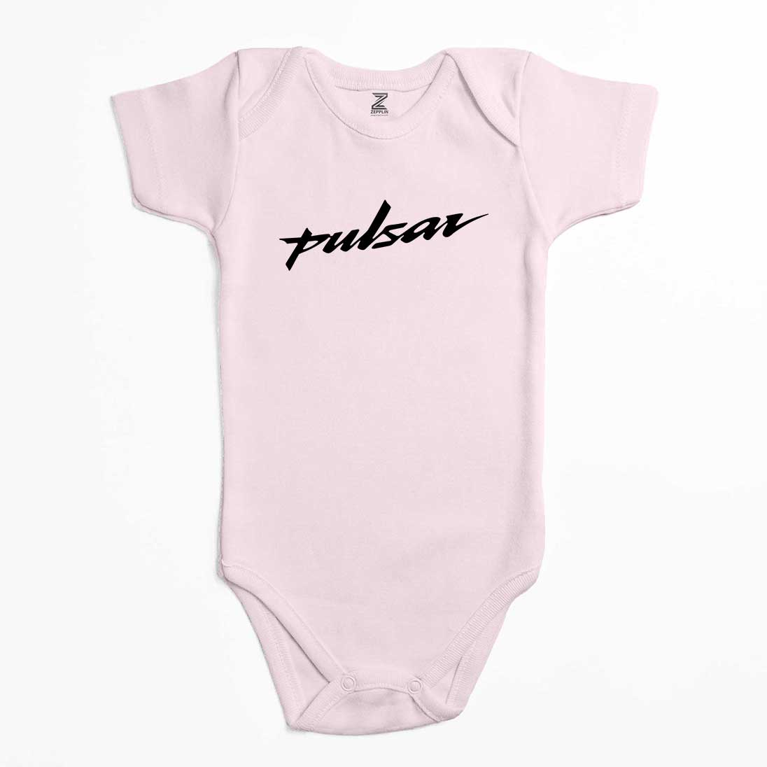 Pulsar Logo Black Renkli Bebek Body Zıbın