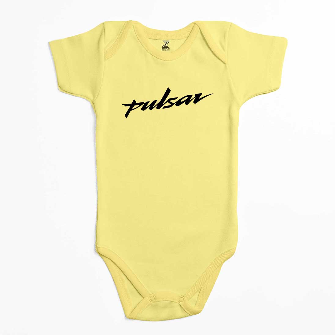 Pulsar Logo Black Renkli Bebek Body Zıbın